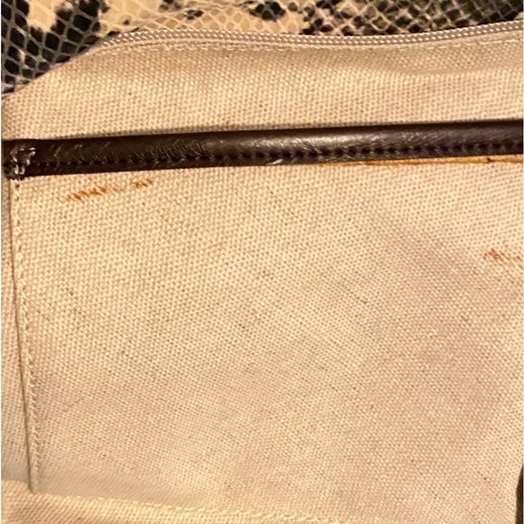 Antonio Melani Leather Snake Print Bag - Picture 17 of 17